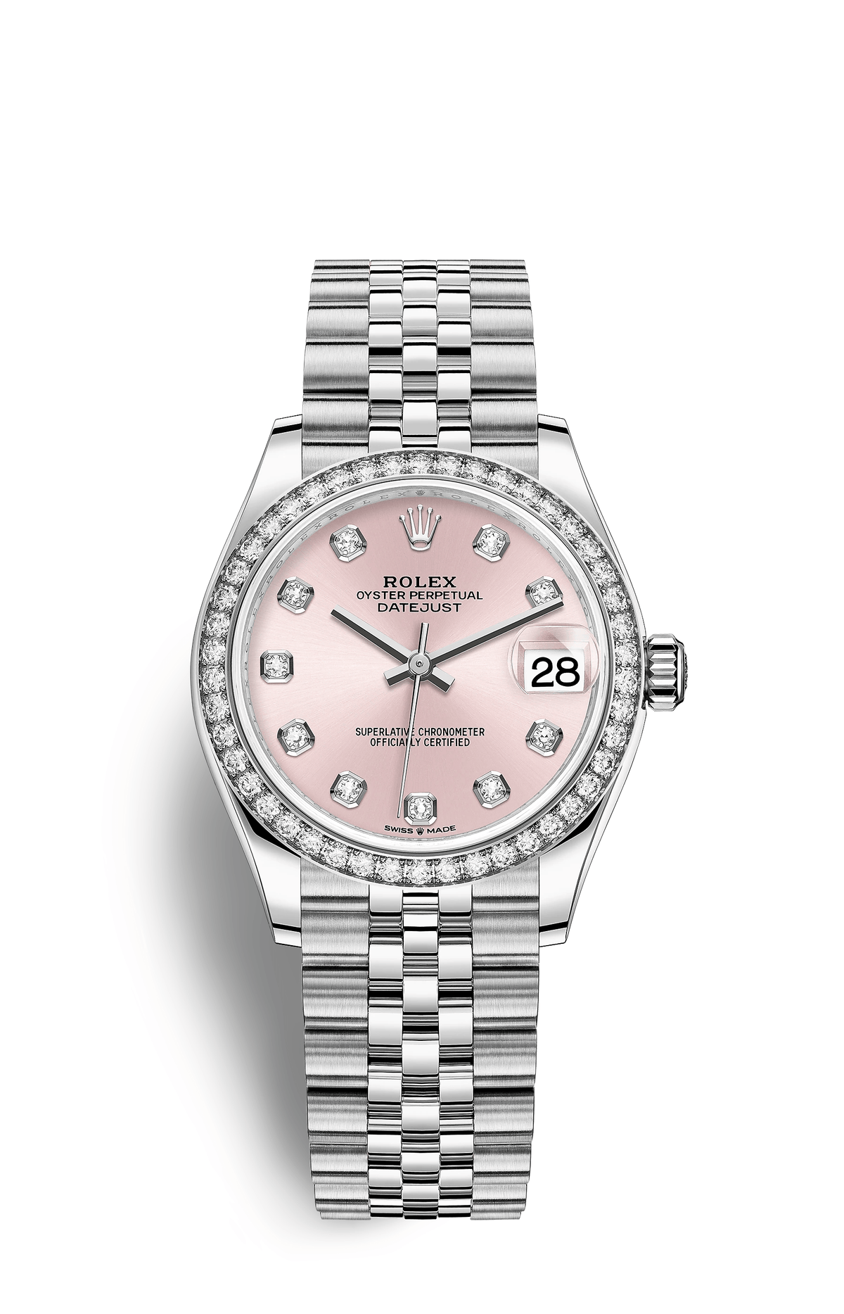SILVER PINK WATCH