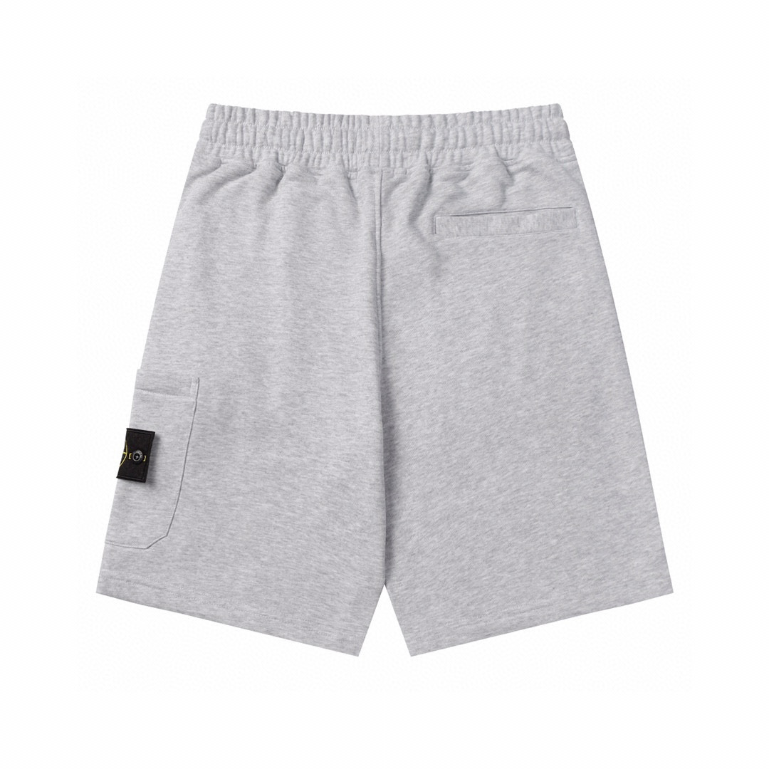 Stone Monogram Shorts