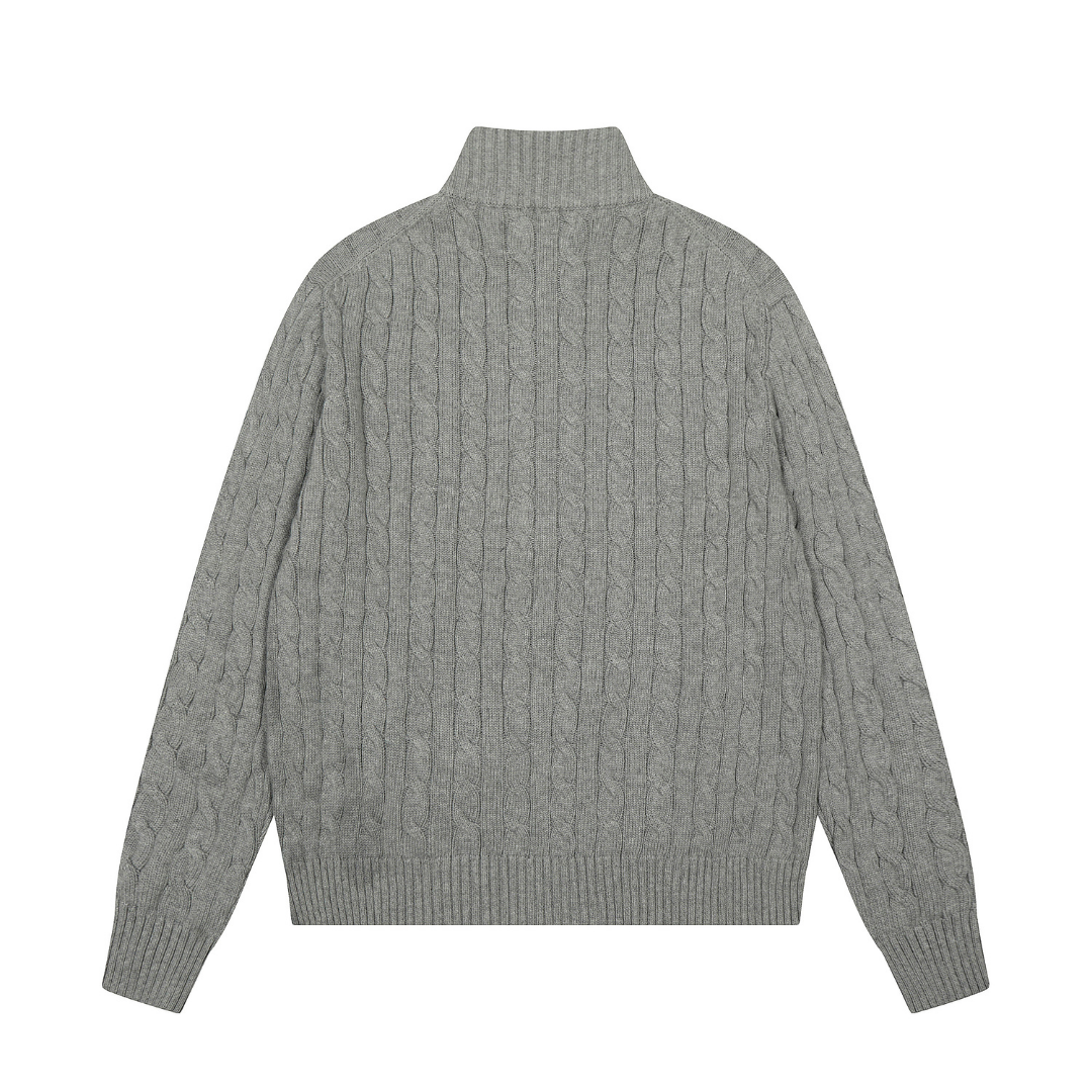 Polo Zip Sweater