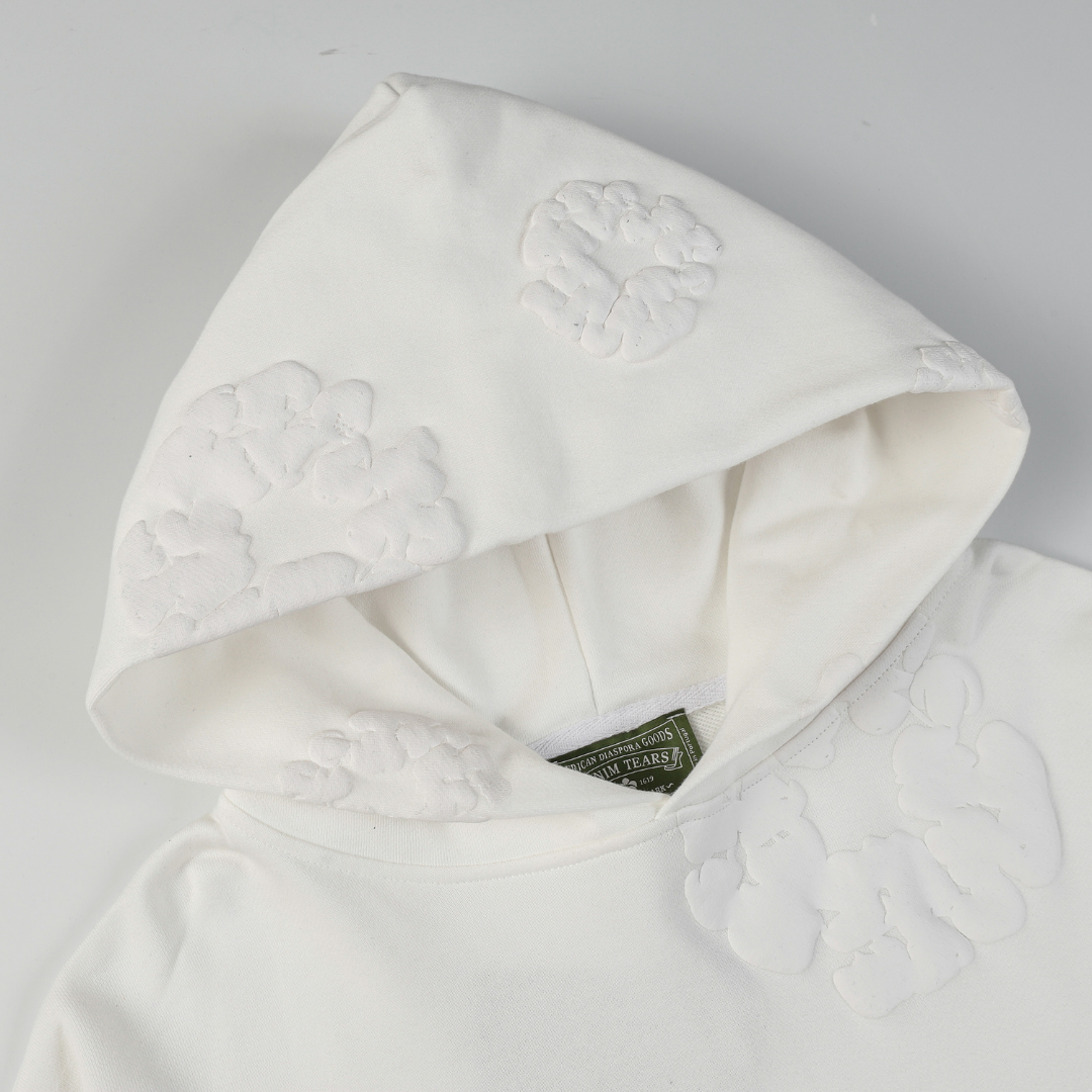 Denim Trs Full White Tracksuit