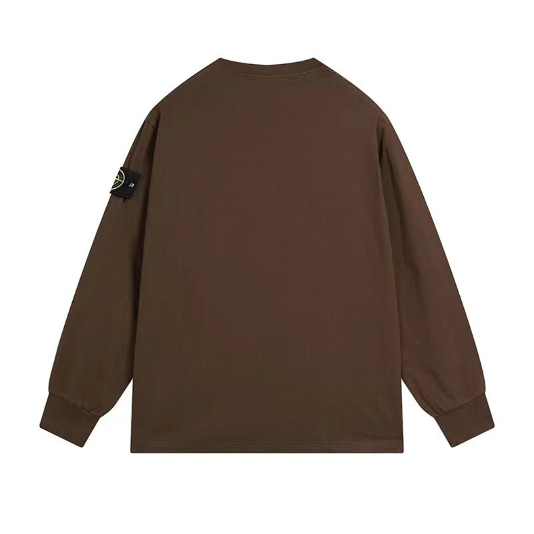 Stone Monogram Sweatshirt