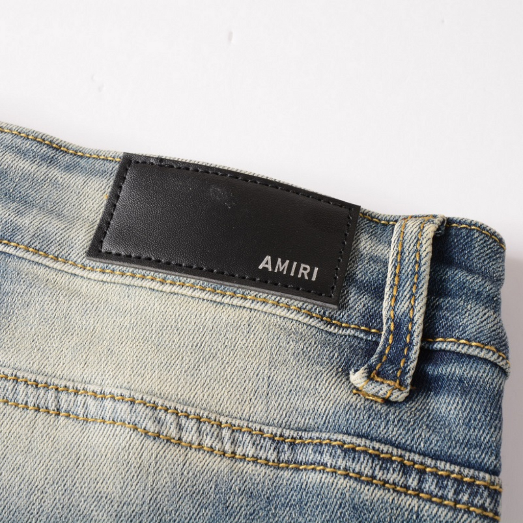 Amr Logo Black Jeans