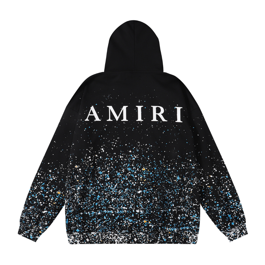 Amr Paint Splatter Hoodie