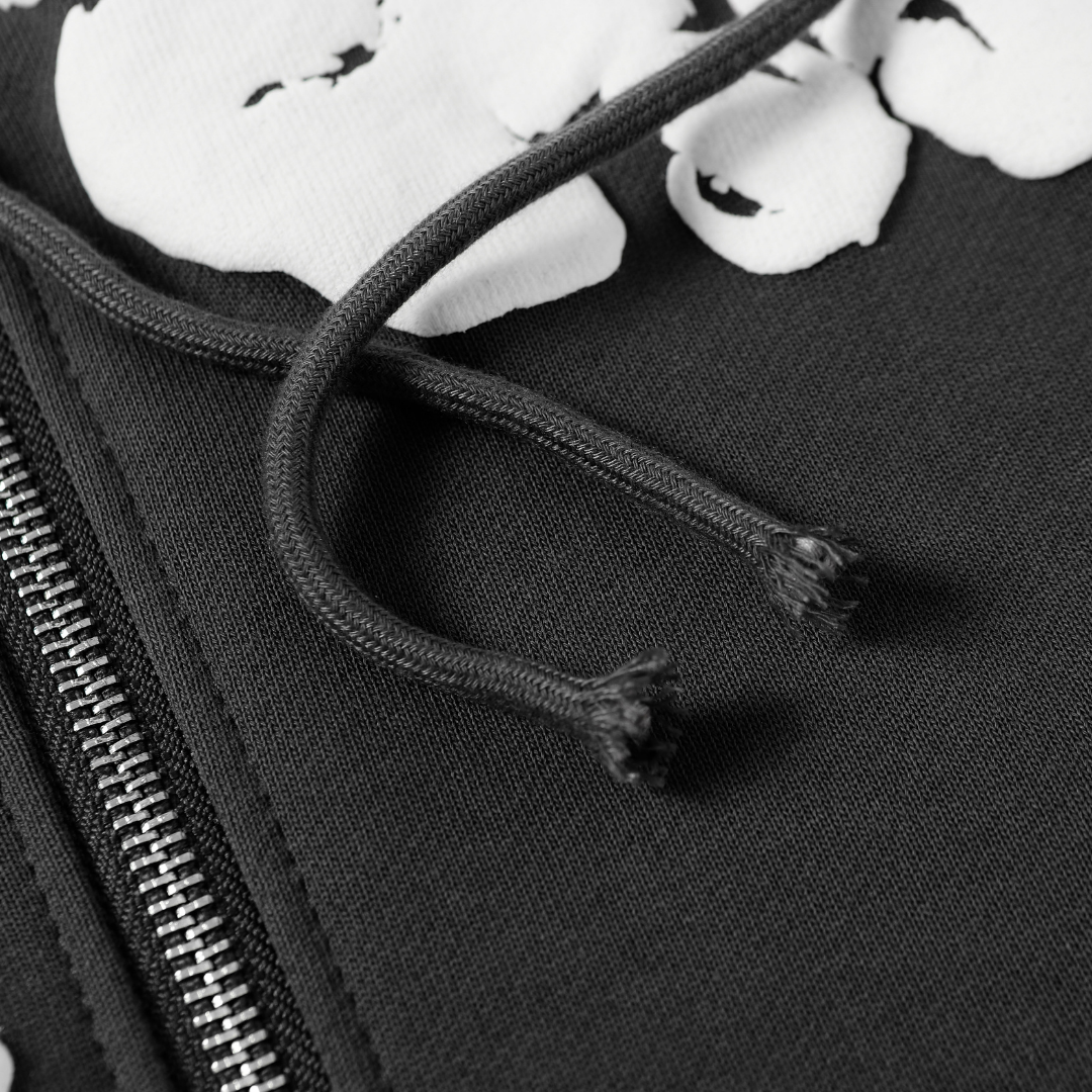 Denim Trs Zip Hoodie