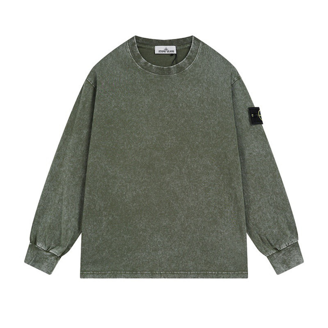 Stone Monogram Sweatshirt