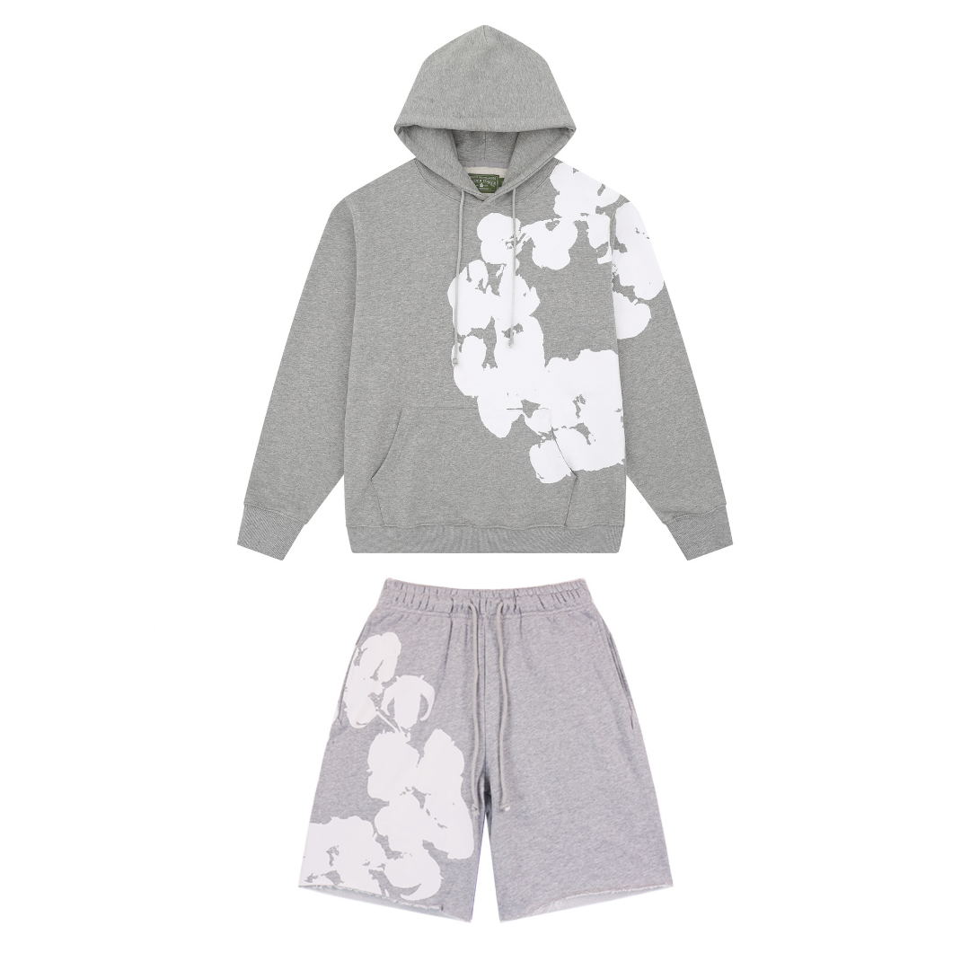 Denim Trs Grey Set