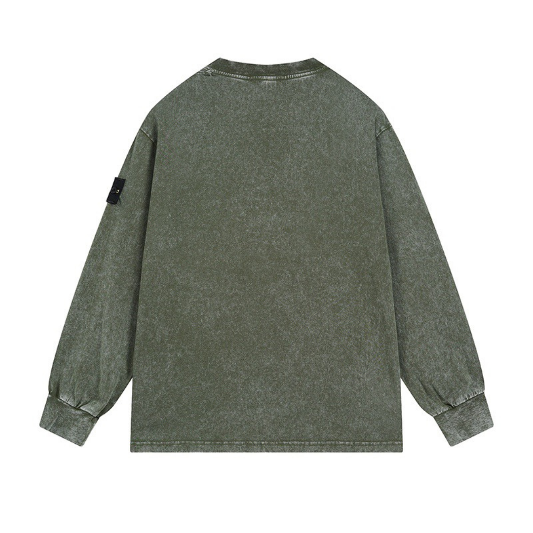 Stone Monogram Sweatshirt