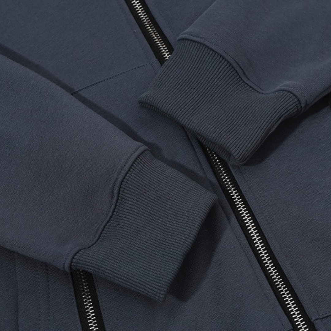 Stone Monogram 2.0 Zip Hoodie