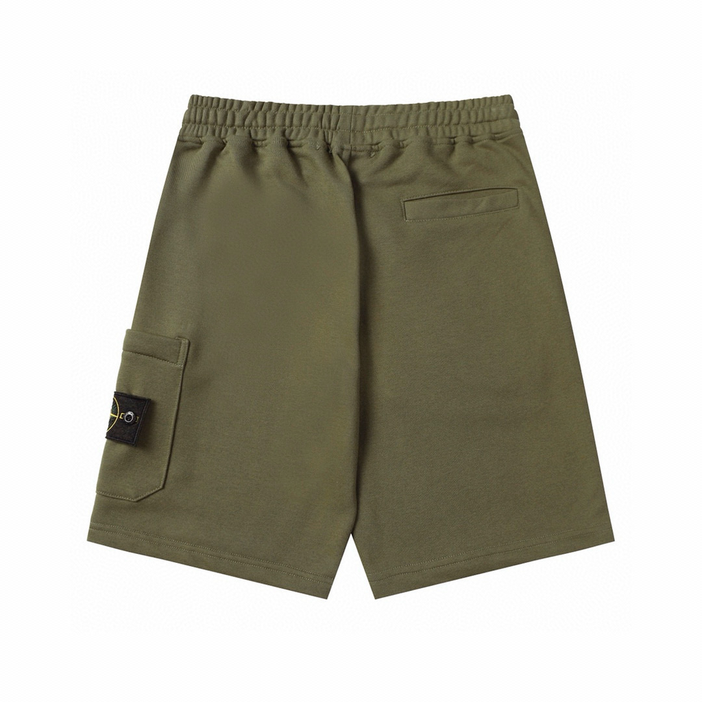 Stone Monogram Shorts
