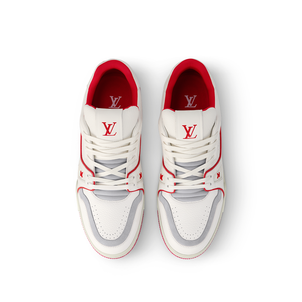 LV Monogram Cream Red