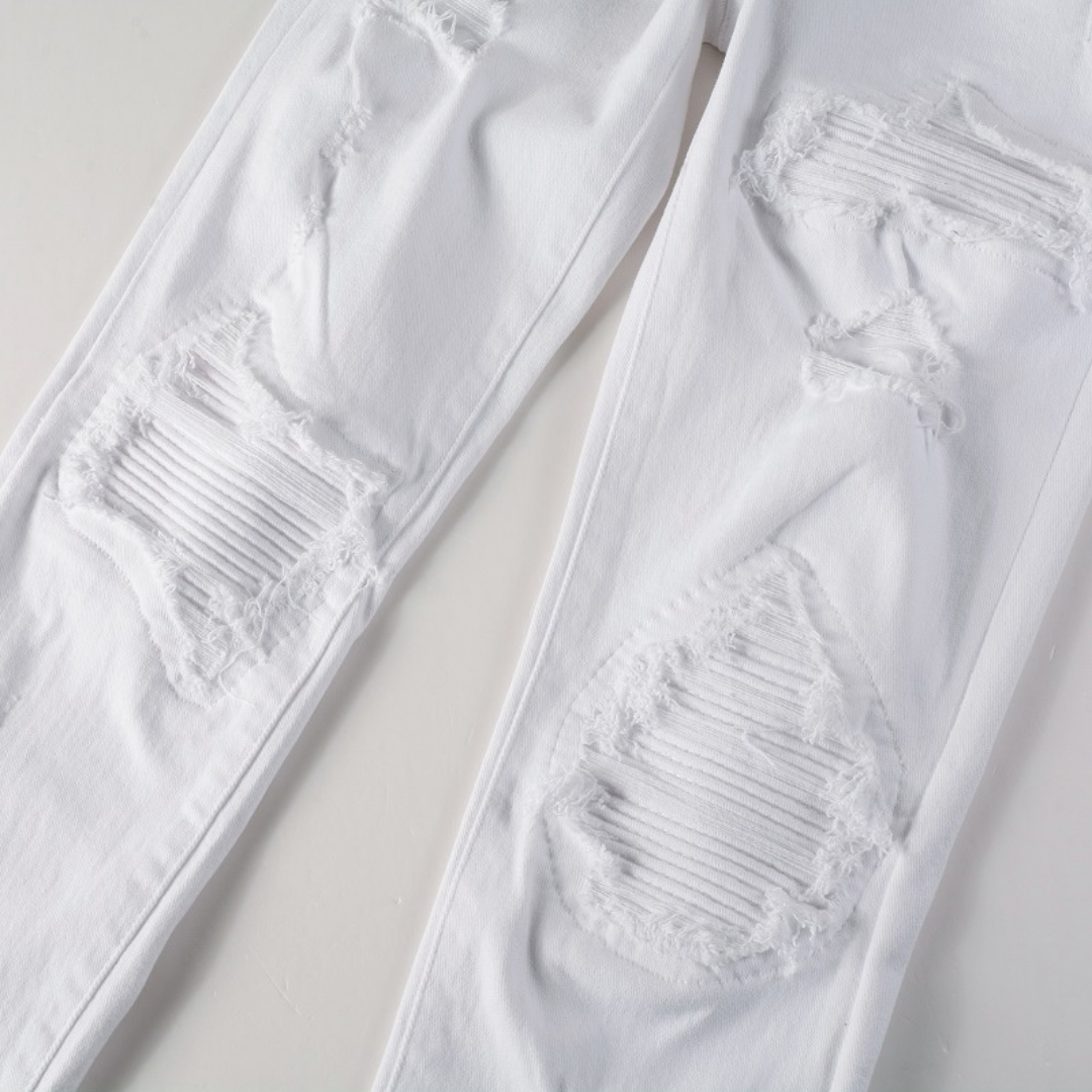Amr White Jeans