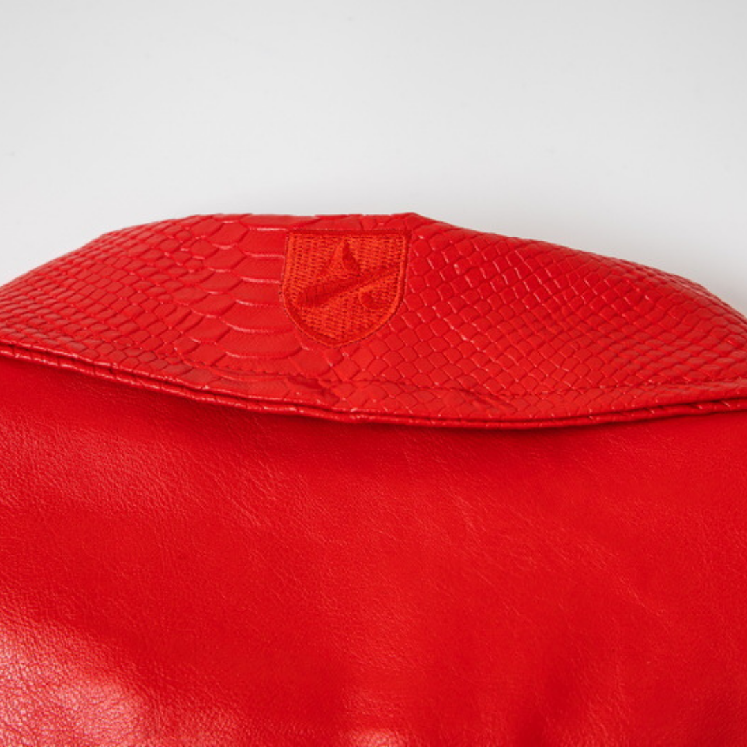Decoded Bomber Leather Jacket