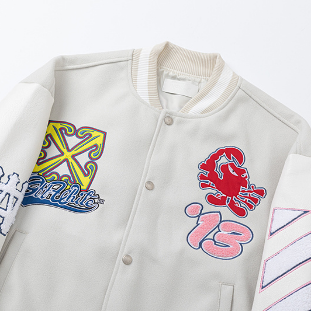 Off-W Varsity Jacket