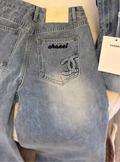 CC logo jeans