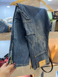 LV carpenter denim jeans dark wash