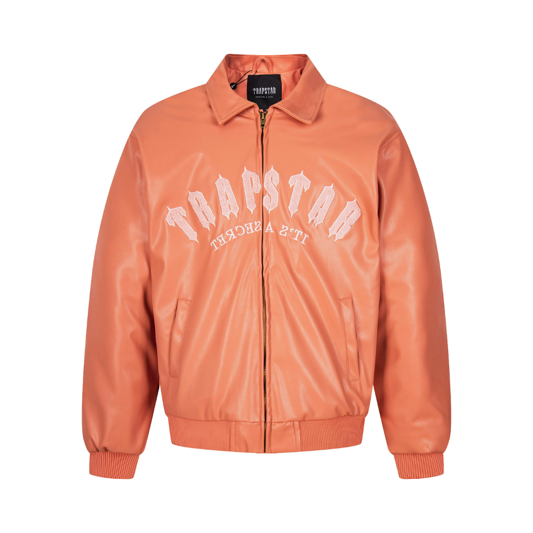 Decoded Bomber Leather Jacket