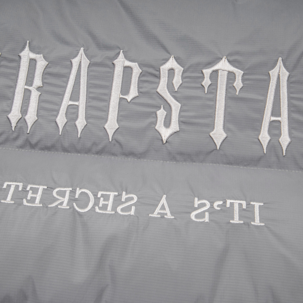 Decoded 2.0 Hooded Puffer Grey Jacket