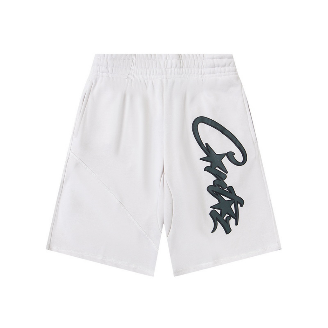 Rules the World White Shorts
