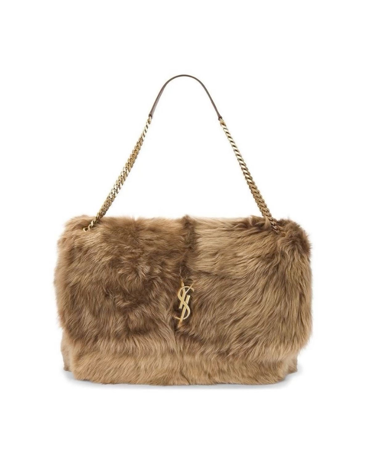 YSL FUR BAG