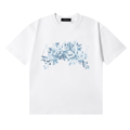 Amr Monochrome Flowers T-shirt