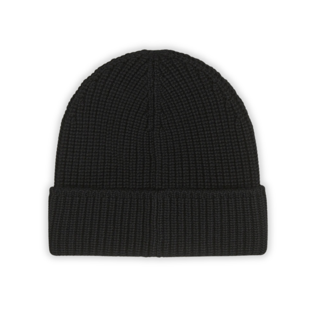 Goose Navy Ribbed Beanie