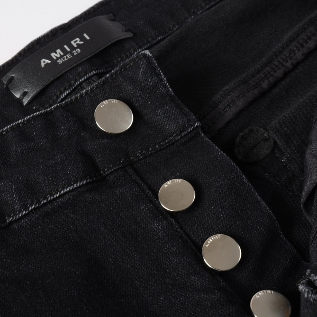 Amr M.A Bar Black Jeans