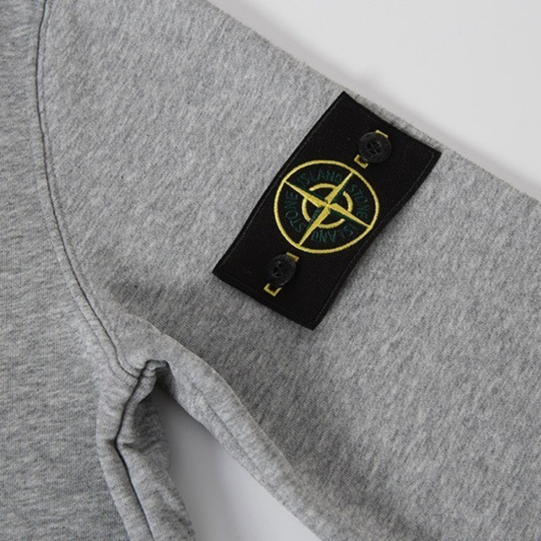 Stone Monogram 3.0 Zip Hoodie