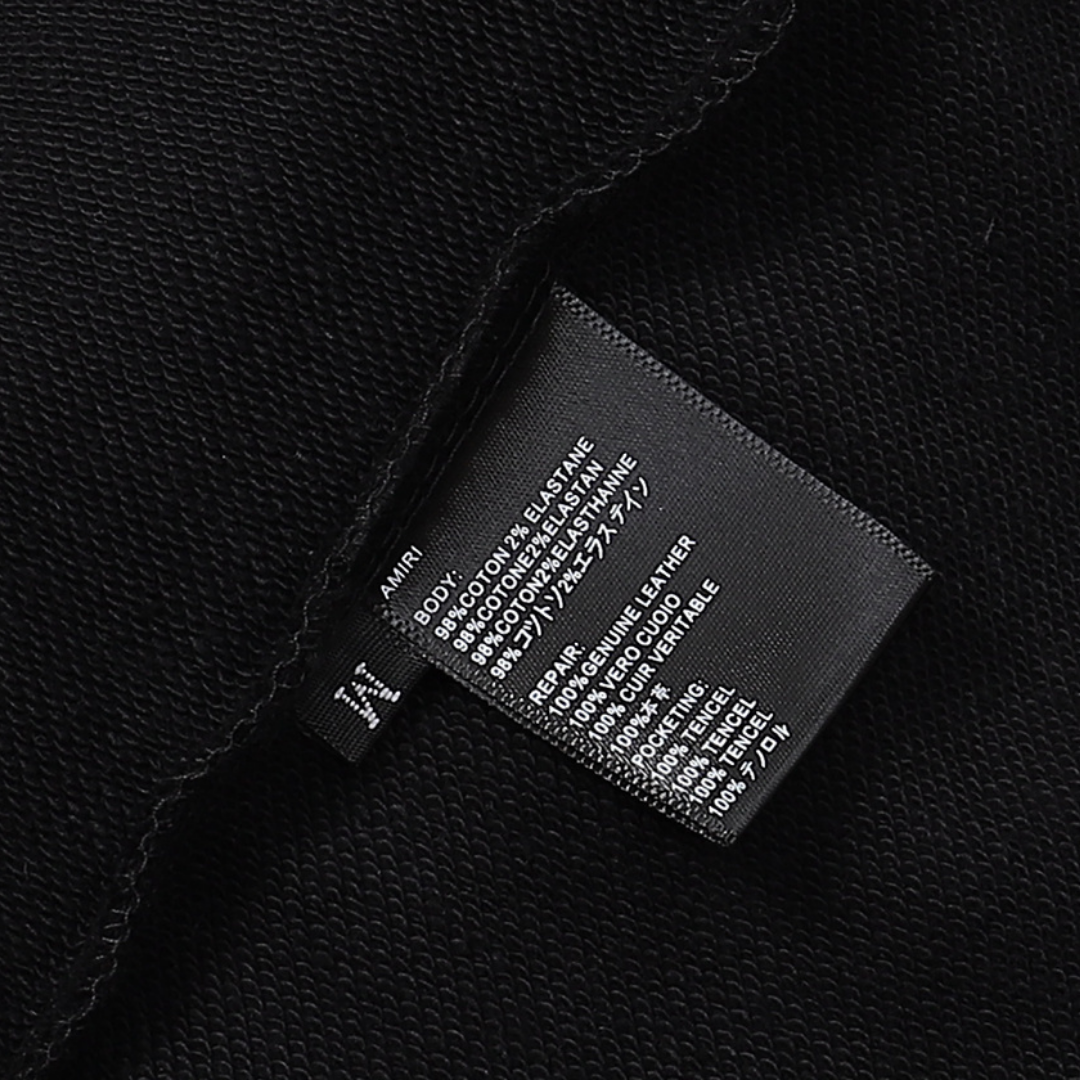 Amr Staggered Monochromatic Hoodie