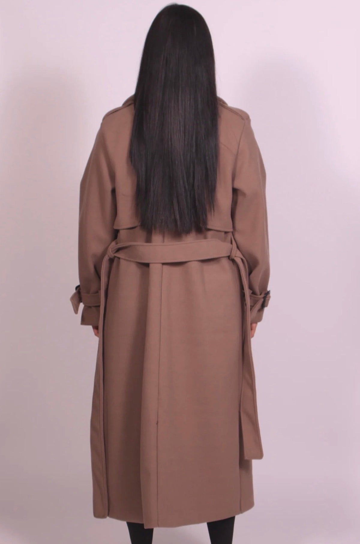 WINTER TRENCH TAUPE