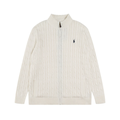Polo Full Zip Sweater