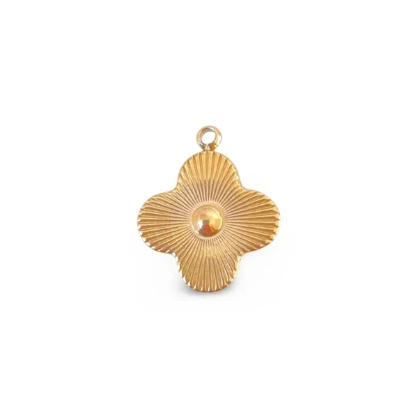 Golden Clover Charm