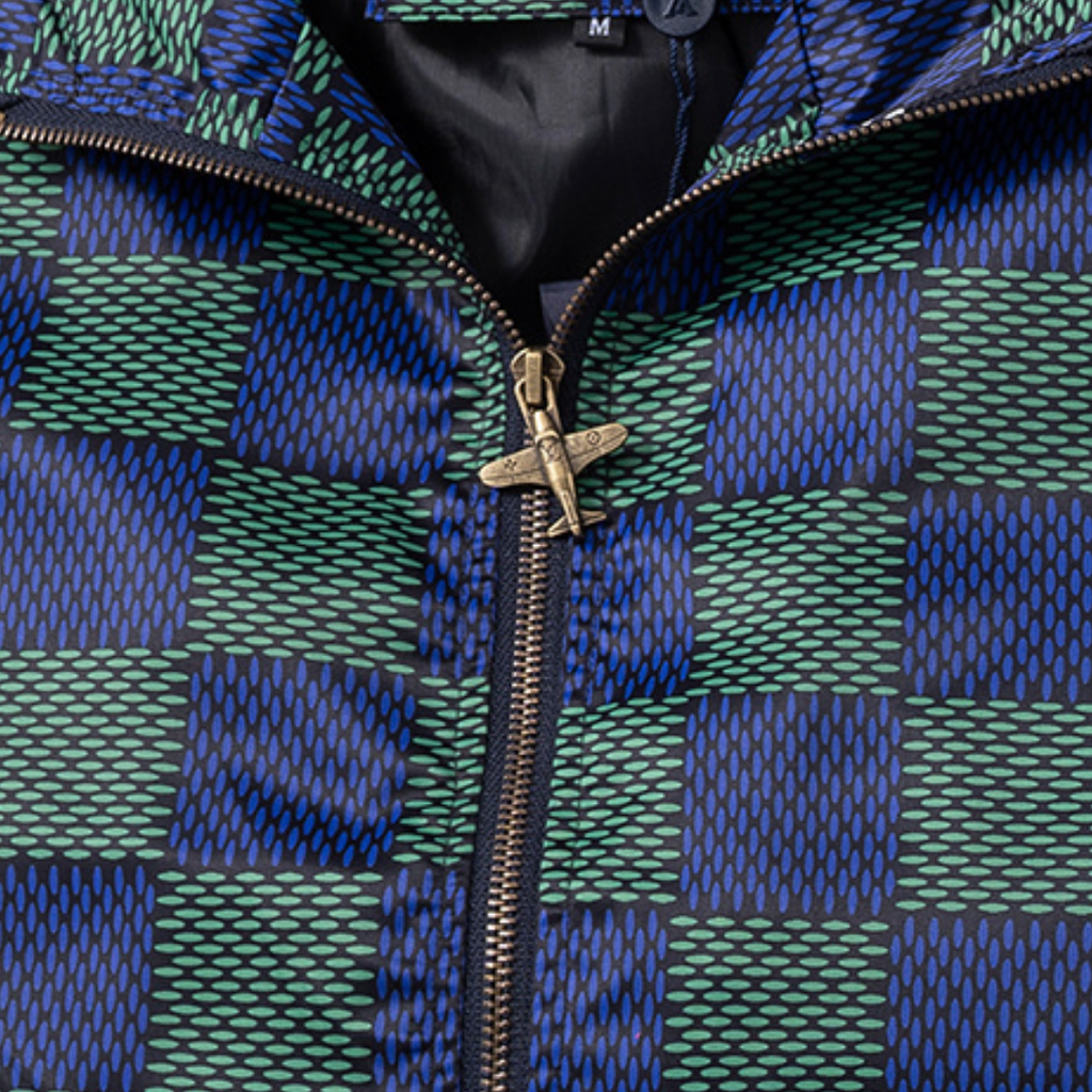 LV Monogram Green Windbreaker