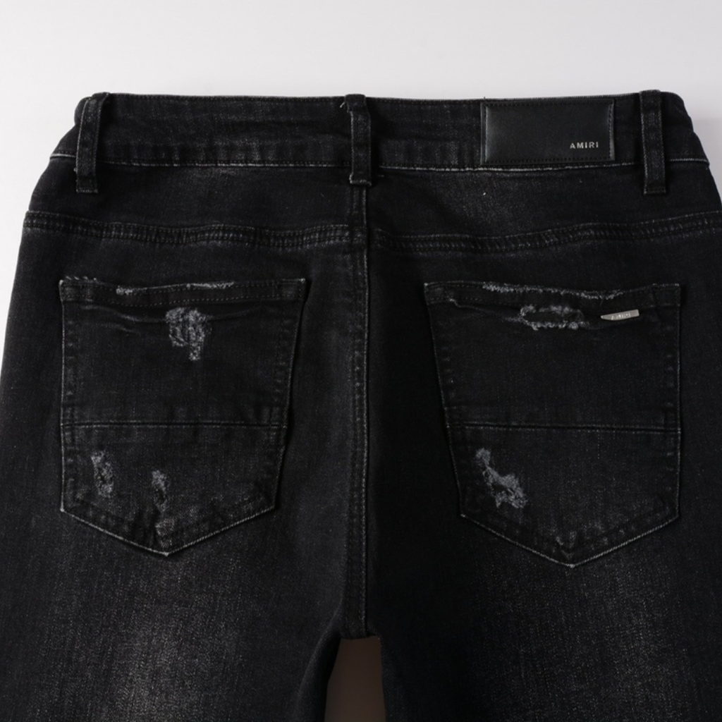 Amr M.A Bar Black Jeans