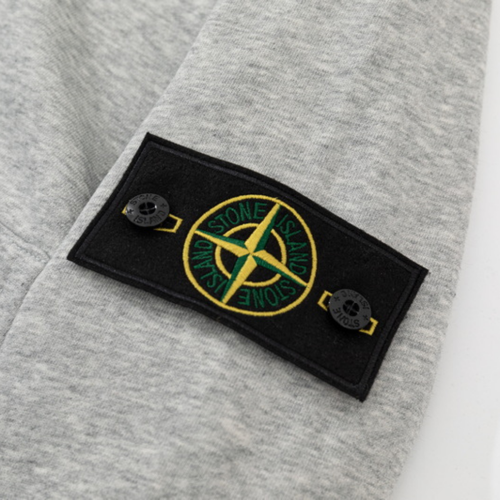 Stone Monogram Zip Hoodie