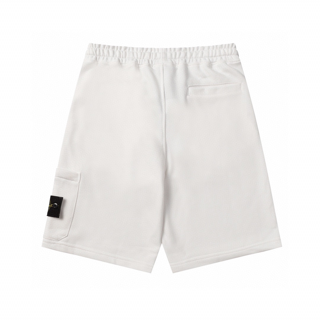 Stone Monogram Shorts