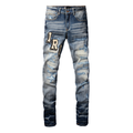 Amr Logo Blue Jeans