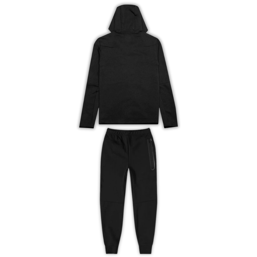 Tech Triple Black Tracksuit