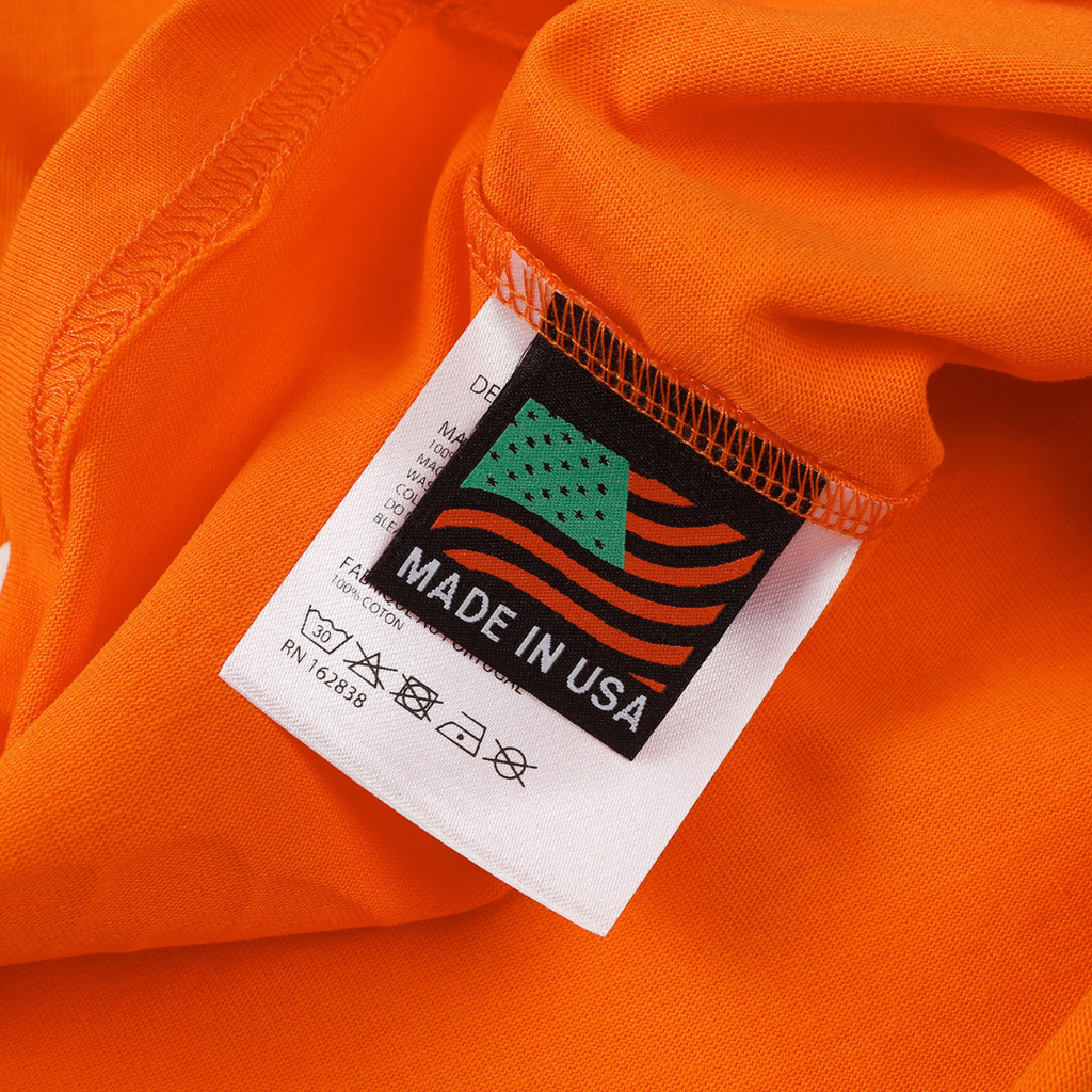 Denim Trs Orange Short set