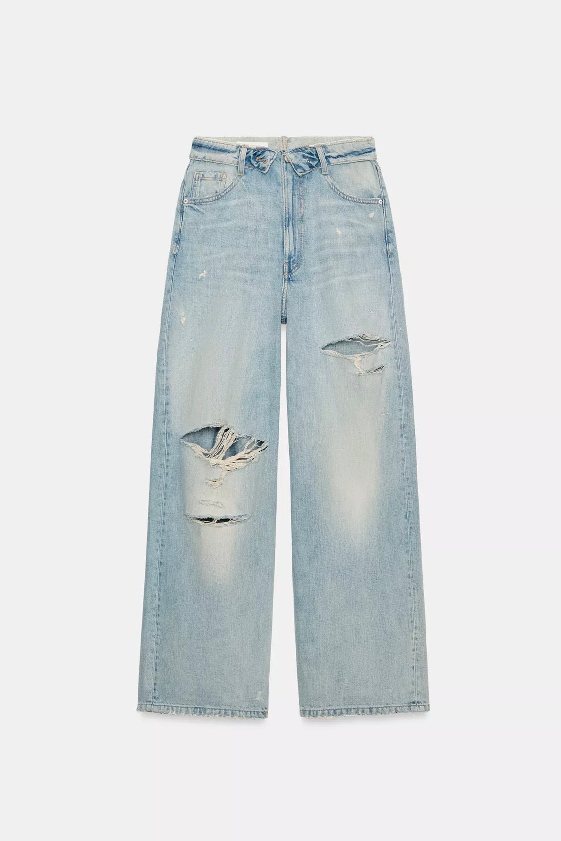 DOUBLE WAIST JEANS
