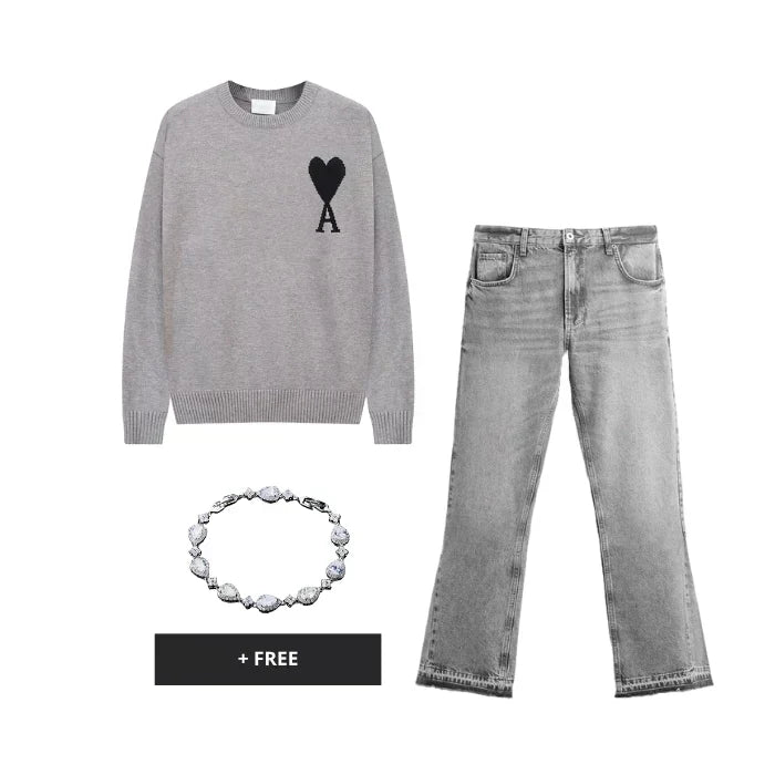 SILVER HEART OUTFIT