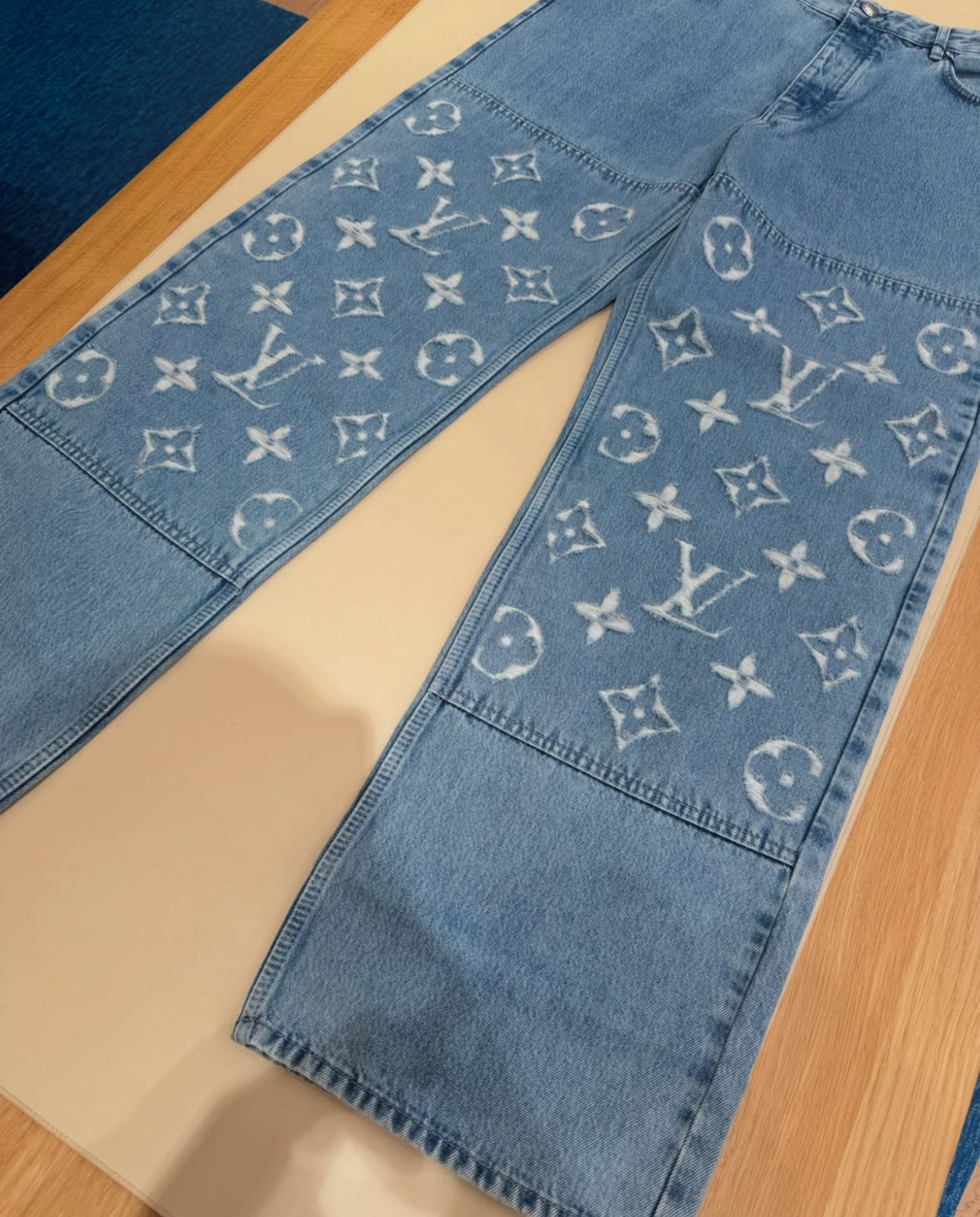 LV skater jeans blue
