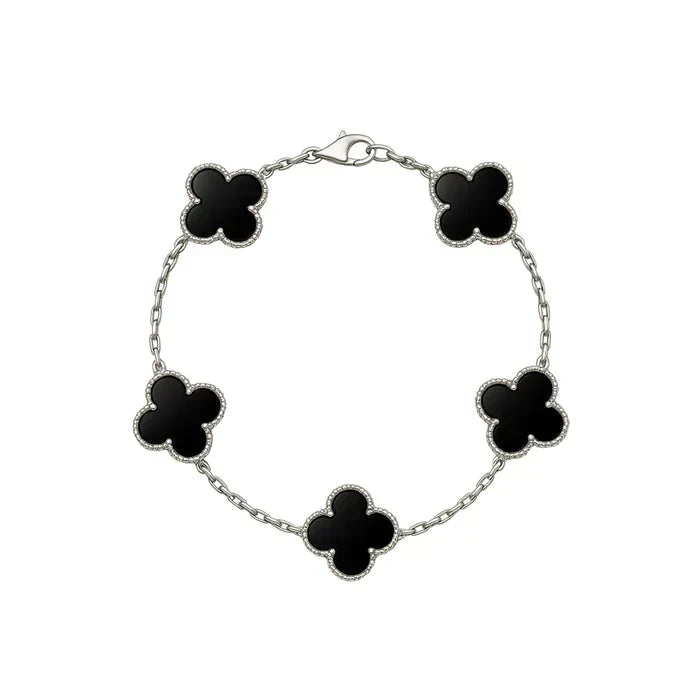 'Cleef' Clover Bracelet - Mulitcolour