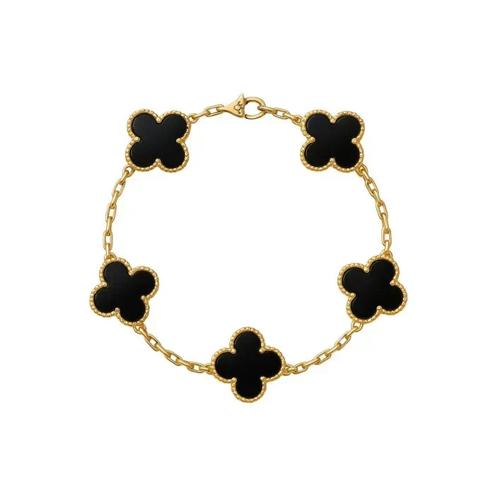 'Cleef' Clover Bracelet - Mulitcolour