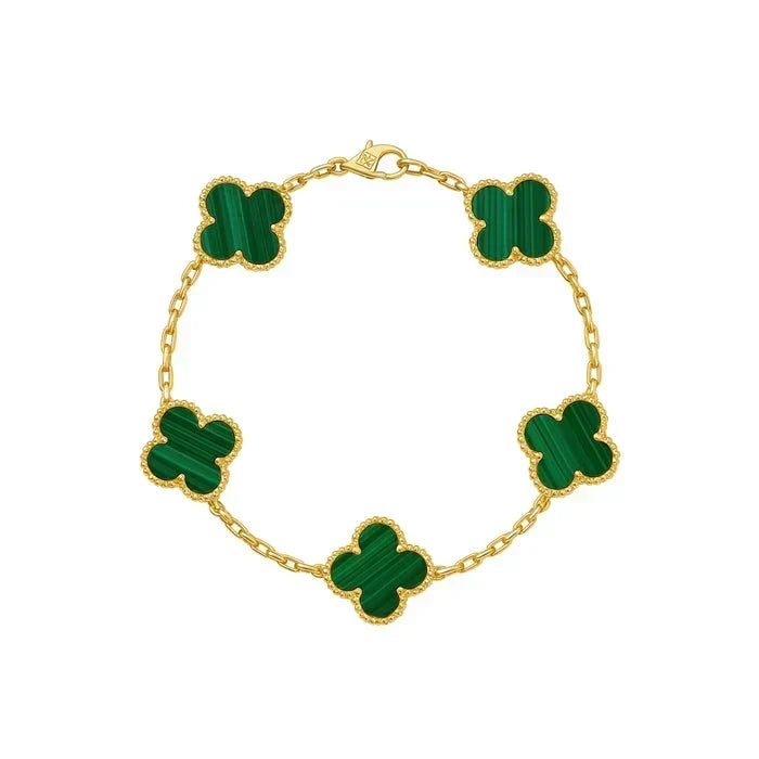 'Cleef' Clover Bracelet - Mulitcolour