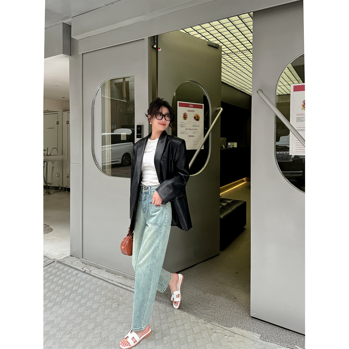 Elegante H-Slide Sandale