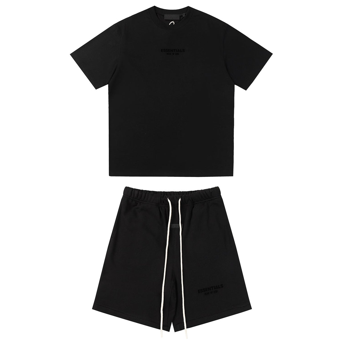 Essentials Black Short Set