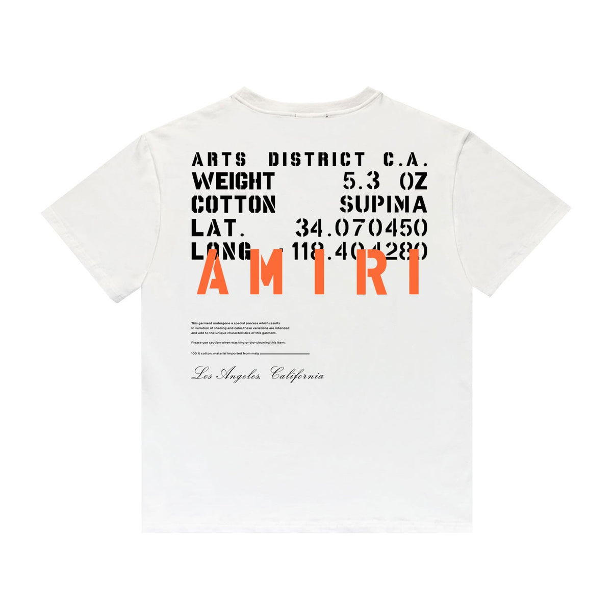 Amr Military Specs Stencil T-shirt