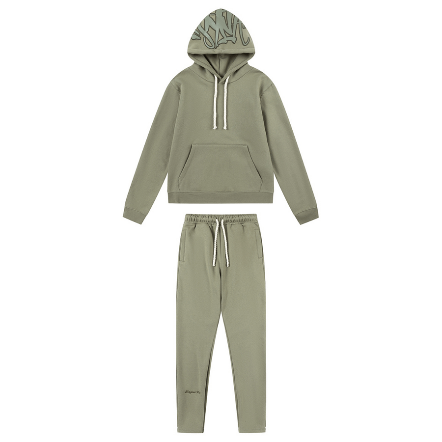 Syna Logo Green Tracksuit