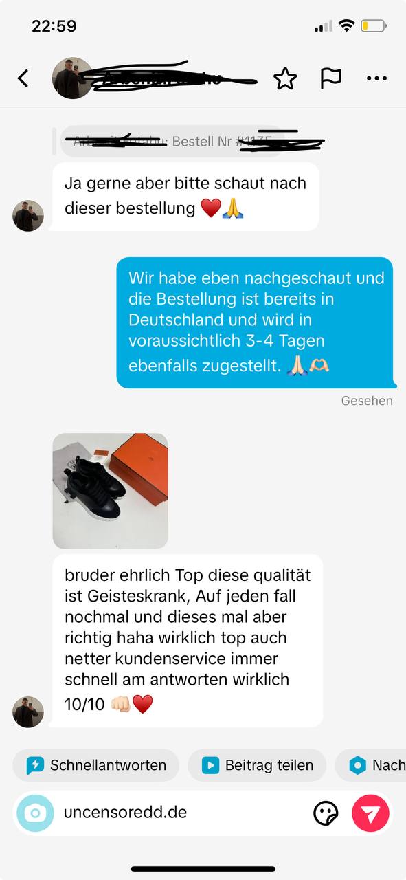 Kundenbewertung